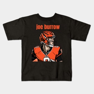 joe burrow cute graphic design Kids T-Shirt